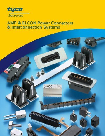 AMP & ELCON Power Connectors & Interconnection Systems ...