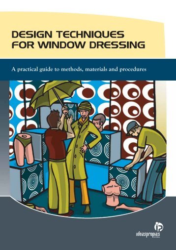 design techniques for window dressing - Ideaspropias Editorial