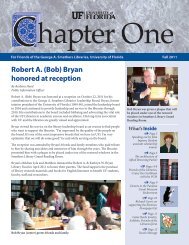 Robert A. (Bob) Bryan honored at reception - George A. Smathers ...