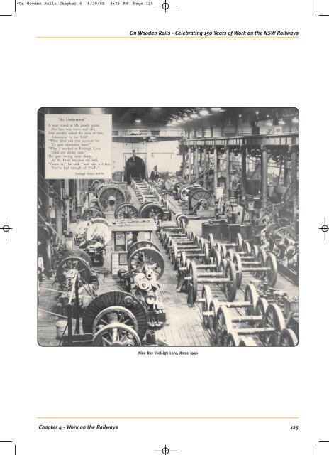 Chapter 4 - Work on the Railways - Rail, Tram and Bus Union of NSW