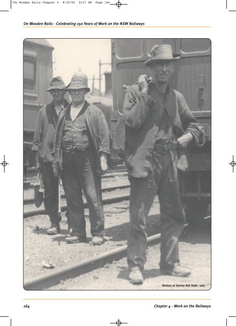Chapter 4 - Work on the Railways - Rail, Tram and Bus Union of NSW