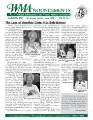 The Loss of Another Gem: Nita Bob Warner - Women Marines ...