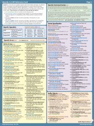 OpenGL 4.2 API Reference Card Page 1 - Khronos Group