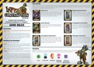 Infernal Contraption Rules - Privateer Press