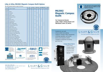 Mk2002 Magnetic Compass Outfit - John Lilley & Gillie Ltd