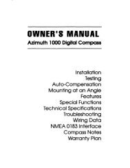 Azimuth 1000 Owner's Manual - KVH Industries, Inc