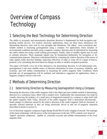 Overview of Compass Technology - KVH Industries, Inc