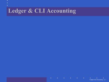 Ledger & CLI Accounting – p. 1 - AdamsInfoServ.com