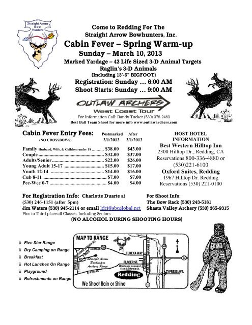 Cabin Fever Spring Warm Up Cbh Saa