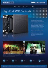 High-End SMD Cabinets - Expromo Europe