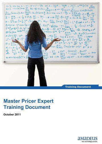 Master Pricer Expert Training Document - Amadeus Qatar
