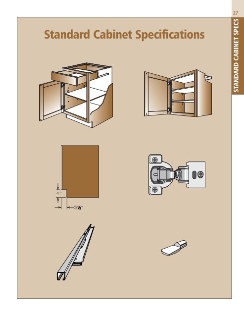 Pecs Standard Cabinet Specifications