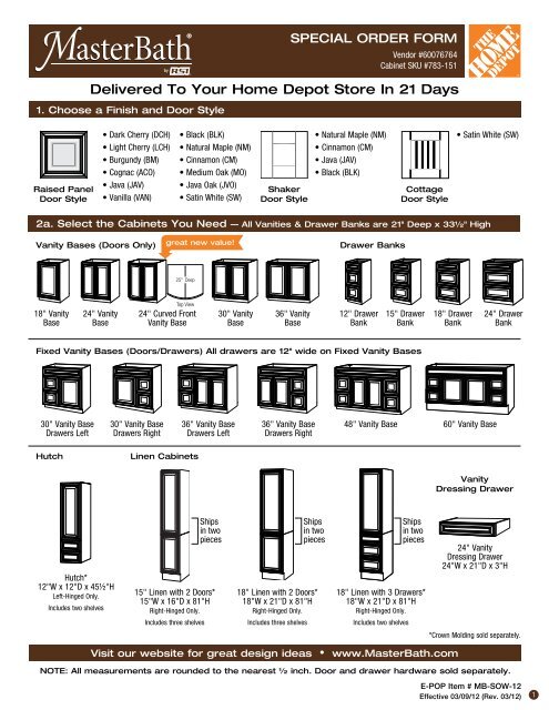 25 Deep Semi Custom Bathroom Cabinets Bath Vanities