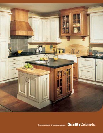 Quality Cabinets Brochure - Nonn's Design Showplace