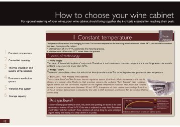 How to choose your wine cabinet