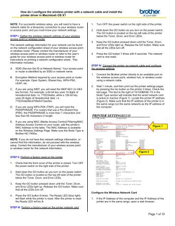 How to configure the HL2170W to print wireless - Brother Solutions ...