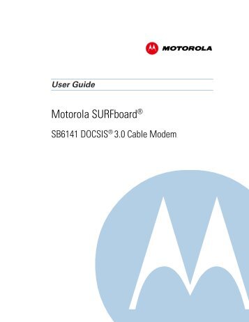 SB6141 DOCSIS 3.0 Cable Modem