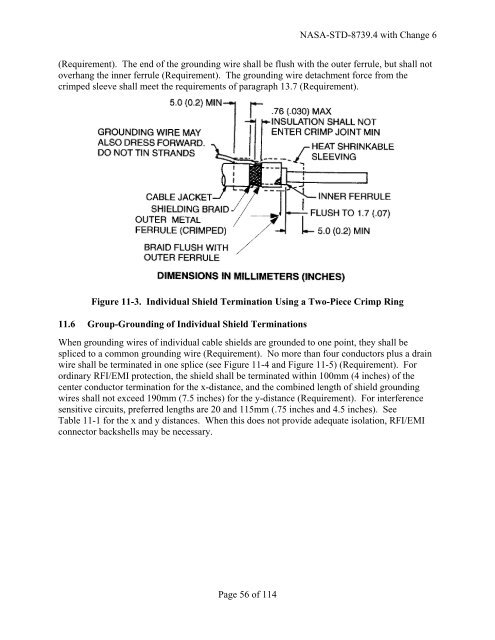 crimping, interconnecting cables, harnesses, and wiring - NASA