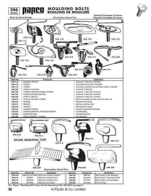 The 400 Catalogue - H. Paulin