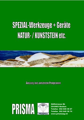 spezial_werkzeuge_natur - Prisma Maschinenbau AG