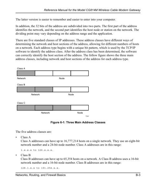 Reference Manual for the Model CG814M Wireless Cable ... - netgear