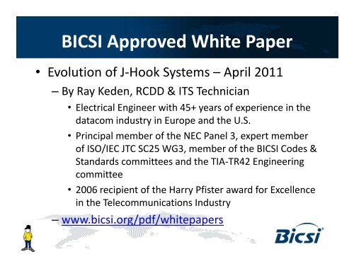 Pathways for Cabling Infrastructure, ERICO - Bicsi