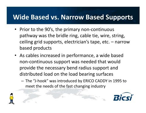 Pathways for Cabling Infrastructure, ERICO - Bicsi