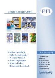 Industriebedarf - Prikos Handels GmbH