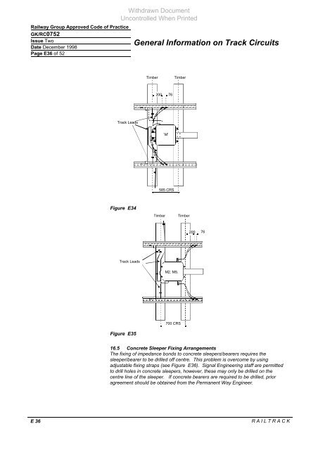 General Information on Track Circuits - RGS Online