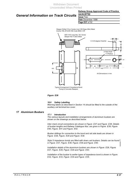 General Information on Track Circuits - RGS Online