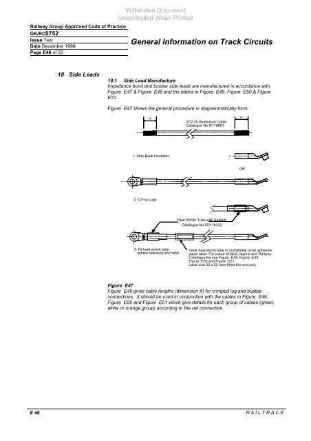 General Information on Track Circuits - RGS Online