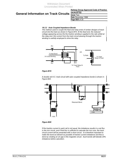 General Information on Track Circuits - RGS Online