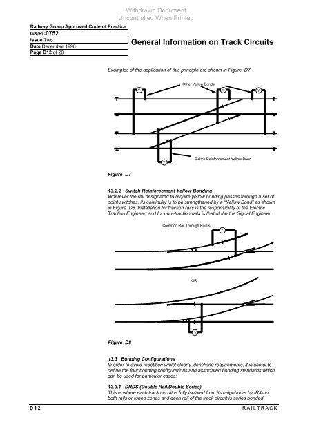 General Information on Track Circuits - RGS Online