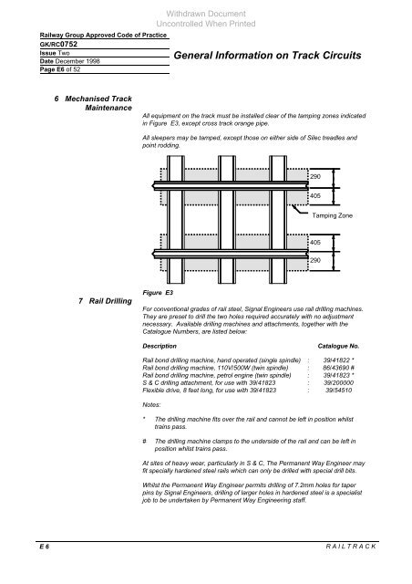 General Information on Track Circuits - RGS Online