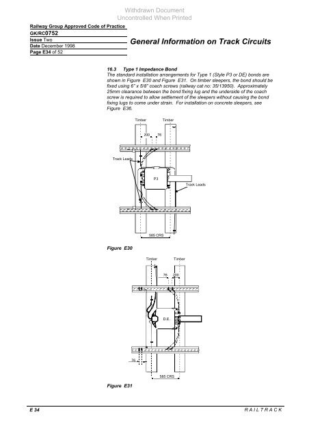 General Information on Track Circuits - RGS Online