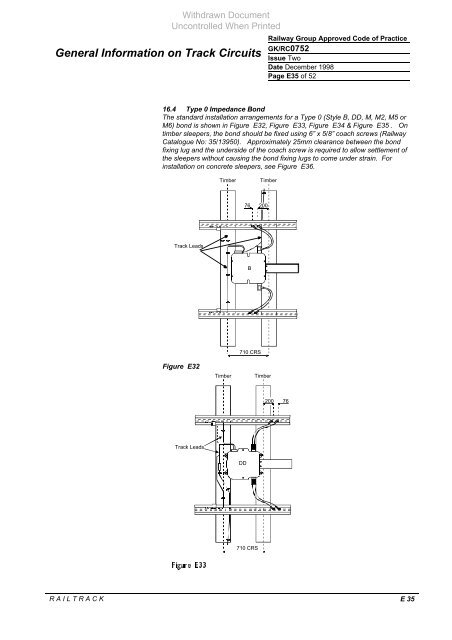 General Information on Track Circuits - RGS Online