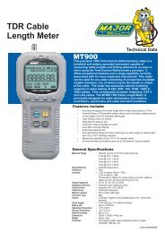 TDR Cable Length Meter - Major Tech