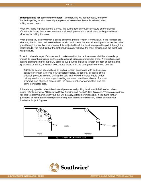 MEGA MC Cable Installation & Application Guide - Southwire