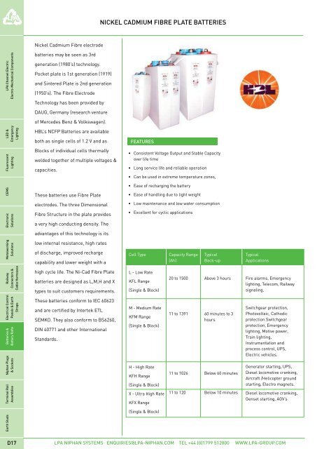 ELECTRICAL & ELECTRONIC COMPONENTS ... - Alltrack Solutions