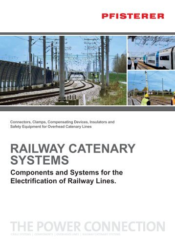 RAILWAY CATENARY SYSTEMS - pfisterer