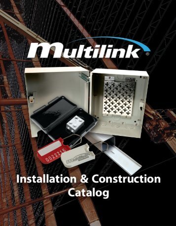 Installation & Construction Catalog - Multilink