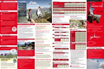 Summer Info 2012 - Bergbahn Kitzbühel
