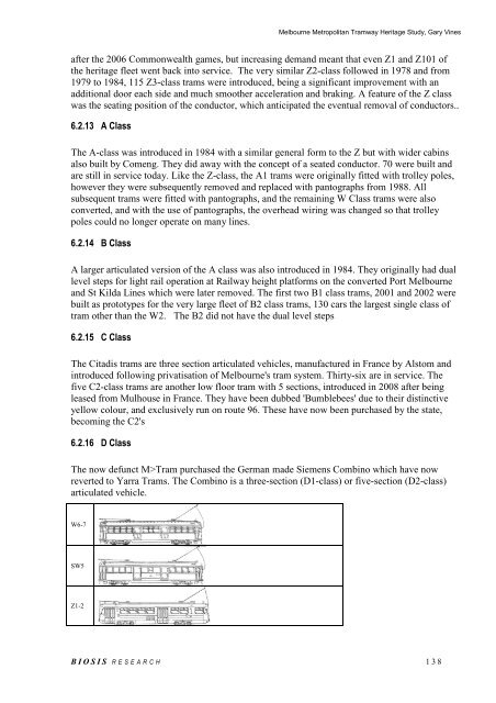 Tram history - Chapter 6 - Part 1