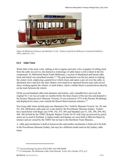 Tram history - Chapter 6 - Part 1