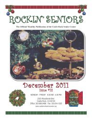 ROCKIN' SENIORS - Castle Rock Senior Center