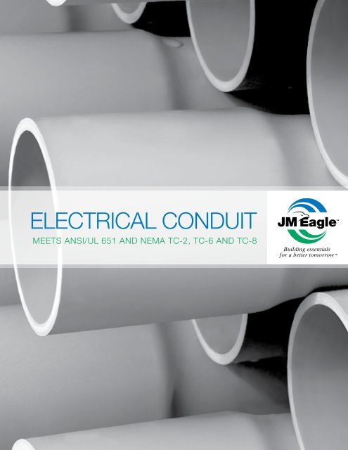 Electrical Conduit Brochure - JM Eagle