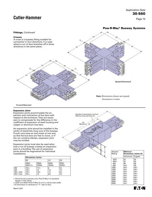 Cutler-Hammer Busway Systems - Eaton Canada