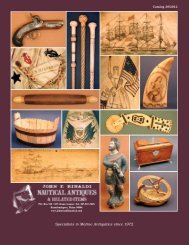 Specialists in Marine Antiquities since 1972 - John F. Rinaldi ...