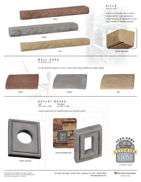 Accessories - Glen-Gery Brick