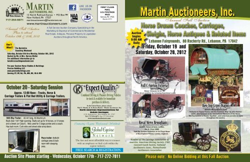 download our latest auction flyer - Martin Auctioneers